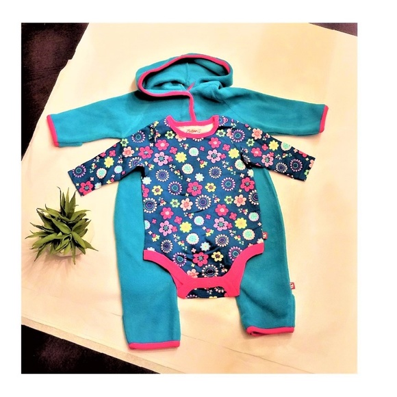 NWT Girl Toddler Onesie Elf Romper Set, in Blue - Picture 2 of 6